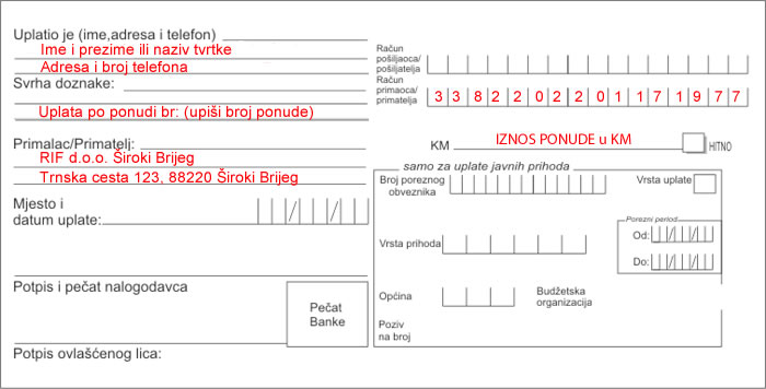 uplatnica