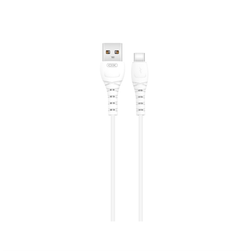 XO NB-Q165 USB-TYPE-C 3A FAST CHARGING KABLO WHITE