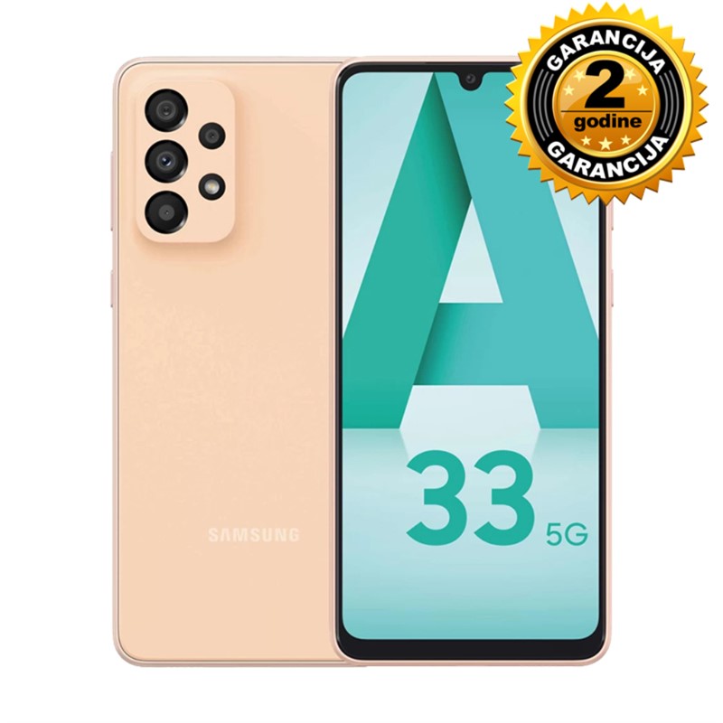 SAMSUNG GALAXY A33 6+128GB AWESOME PEACH