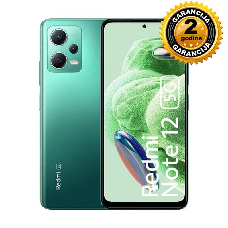 XIAOMI REDMI NOTE 12 4+128GB 5G FROSTED GREEN