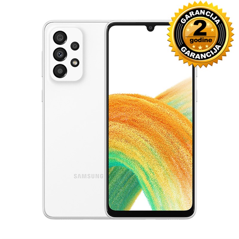 SAMSUNG GALAXY A33 6+128GB AWESOME WHITE