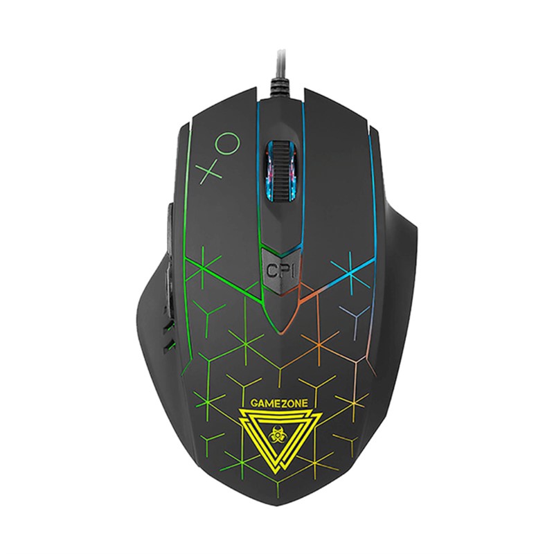 TRACER OPTIČKI MIŠ 1600 DPI, RGB, USB GAMEZONE XO RGB