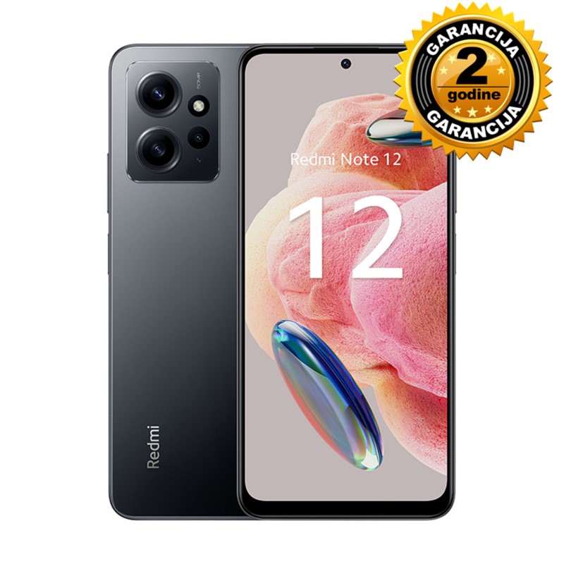 XIAOMI REDMI NOTE 12 8+128GB ONYX GREY EU