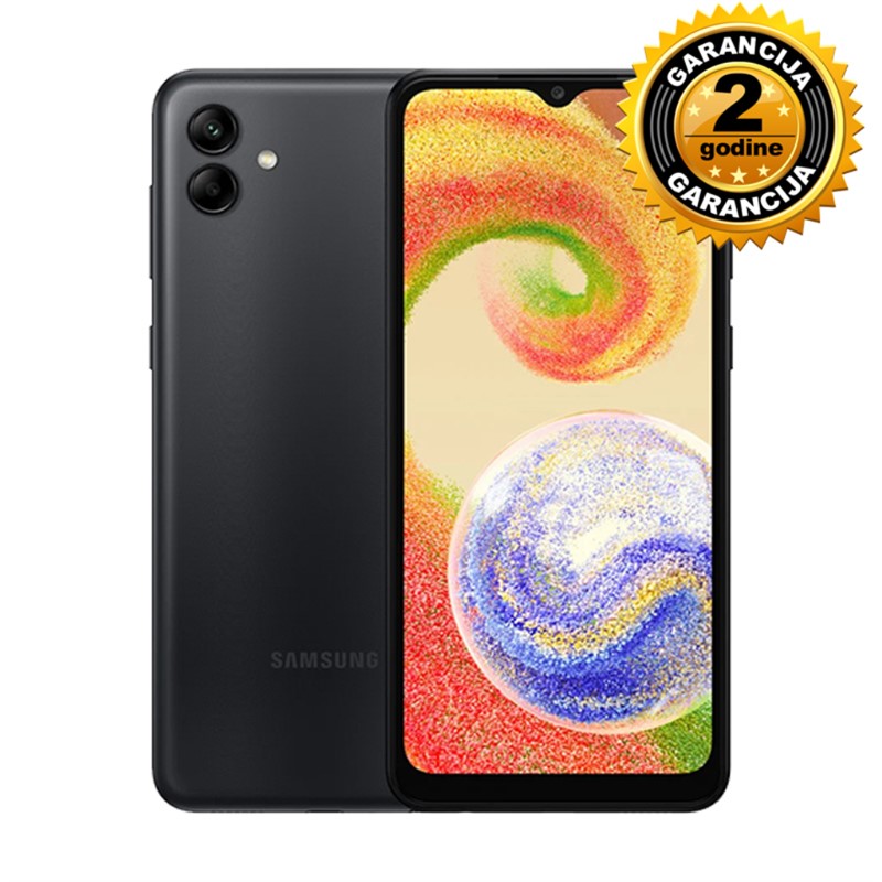 SAMSUNG GALAXY A04 4+64GB BLACK