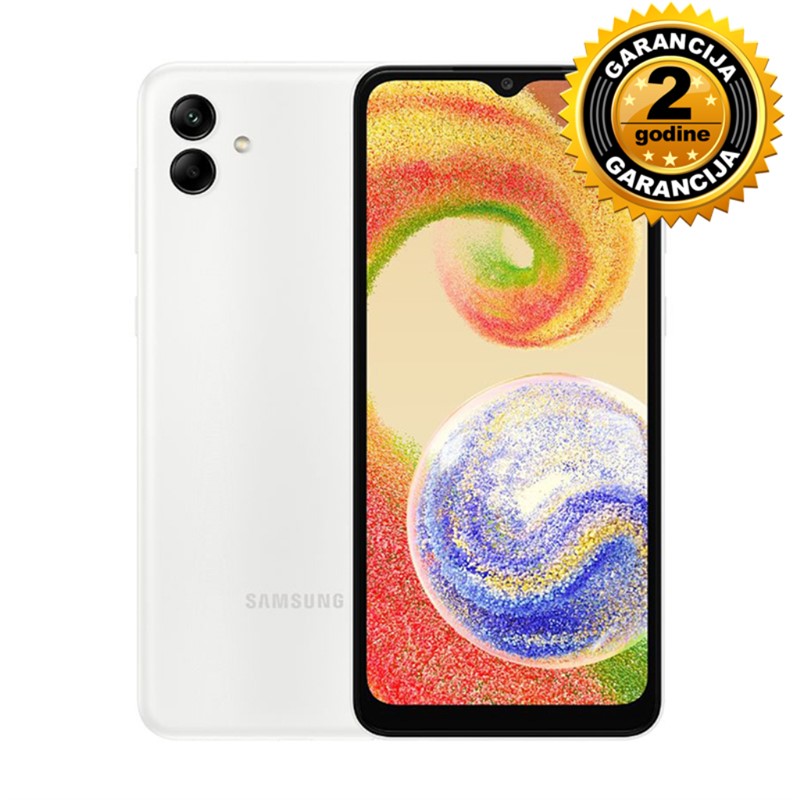 SAMSUNG GALAXY A04 4+64GB WHITE